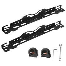 Wheel Alignment Tool with 2 Measuring Tapes Automotive Toe Matte Black