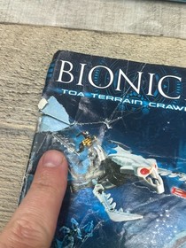 LEGO BIONICLE: Toa Terrain Crawler (8927) Manuals & All Figurines 97% Complete
