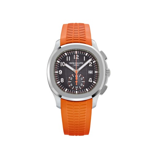 Patek Philippe Aquanaut Chronograph 5968A-001 Stainless Steel Black Dial (2019)