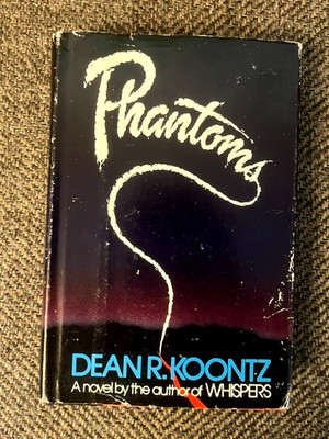 Phantoms - Dean Koontz (1983) 1st Edition Book Club hardcover DJ horror