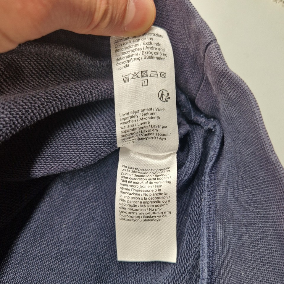 2021 Lacoste Printed Logo Fleece Sweatshirt - Men's X-Small - G+ | eBay UK