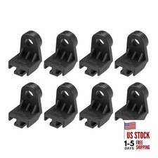 Electric Radiator Intercooler Fan Mounting Kit, L-Shape Fan Bracket Feet 8PCS