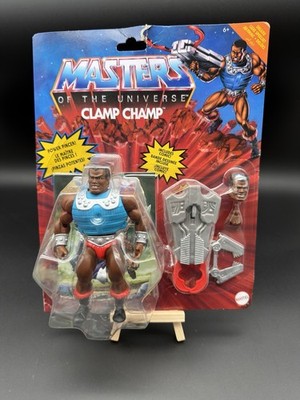 Masters of the Universe Clamp Champ Deluxe Figur   Mattel MOTU NEU OVP