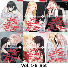 What does the fox say? Vol 1 - 6 Full Set Korean Webtoon Manhwa Comics GL