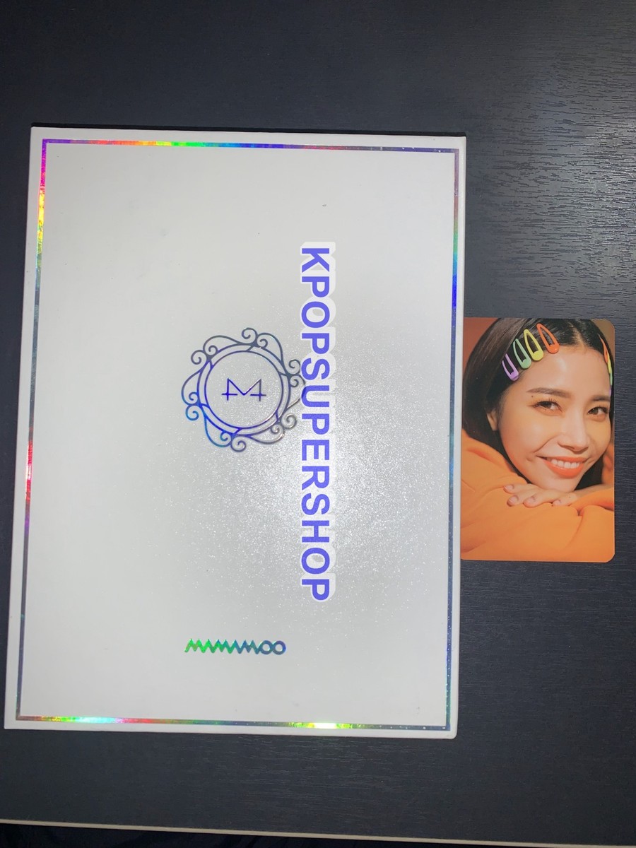 Mamamoo 9th Mini Album White Wind CD Photobook Solar Photocard