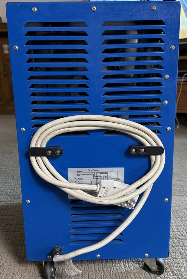 Deshumidificador de aire ideal de grado comercial 700836 hasta 100 pintas por día probado Foto 4 de 4