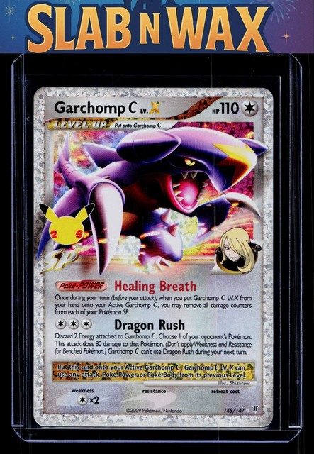 Pokemon tcg Supreme Victors Garchomp C Lv.X ( 25th Anniversary) #145