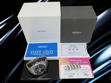 Seiko Astron Solar Radio SBXY003 8B63-0AZ0 Titanium Black Dial Day Date Men's