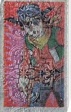 Artificial Satellite Meteor Space Sci-Fi 302721 Menko Card Japanese Vintage