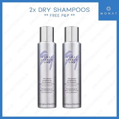 2x MONAT STUDIO ONE THE CHAMP CONDITIONING TROCKENSHAMPOO - 108ml