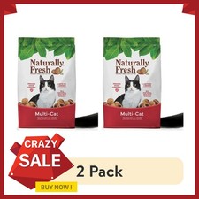  2 pack Naturally Fresh Multi-Cat Eco-Friendly Cat Litter 14 lb. Bag