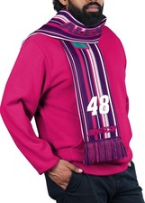 FOCO NASCAR Unisex Nascar Driver Hyperstripe Big Logo Scarves