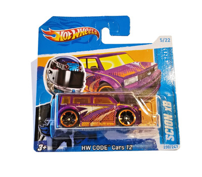    Hot Wheels TOYOTA SCION xB von 2012 in OVP * Code Cars '12 * MOC