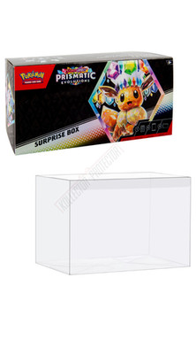 UV Resistant Pokemon Surprise Box Protector made with 0.50mm thick plastic