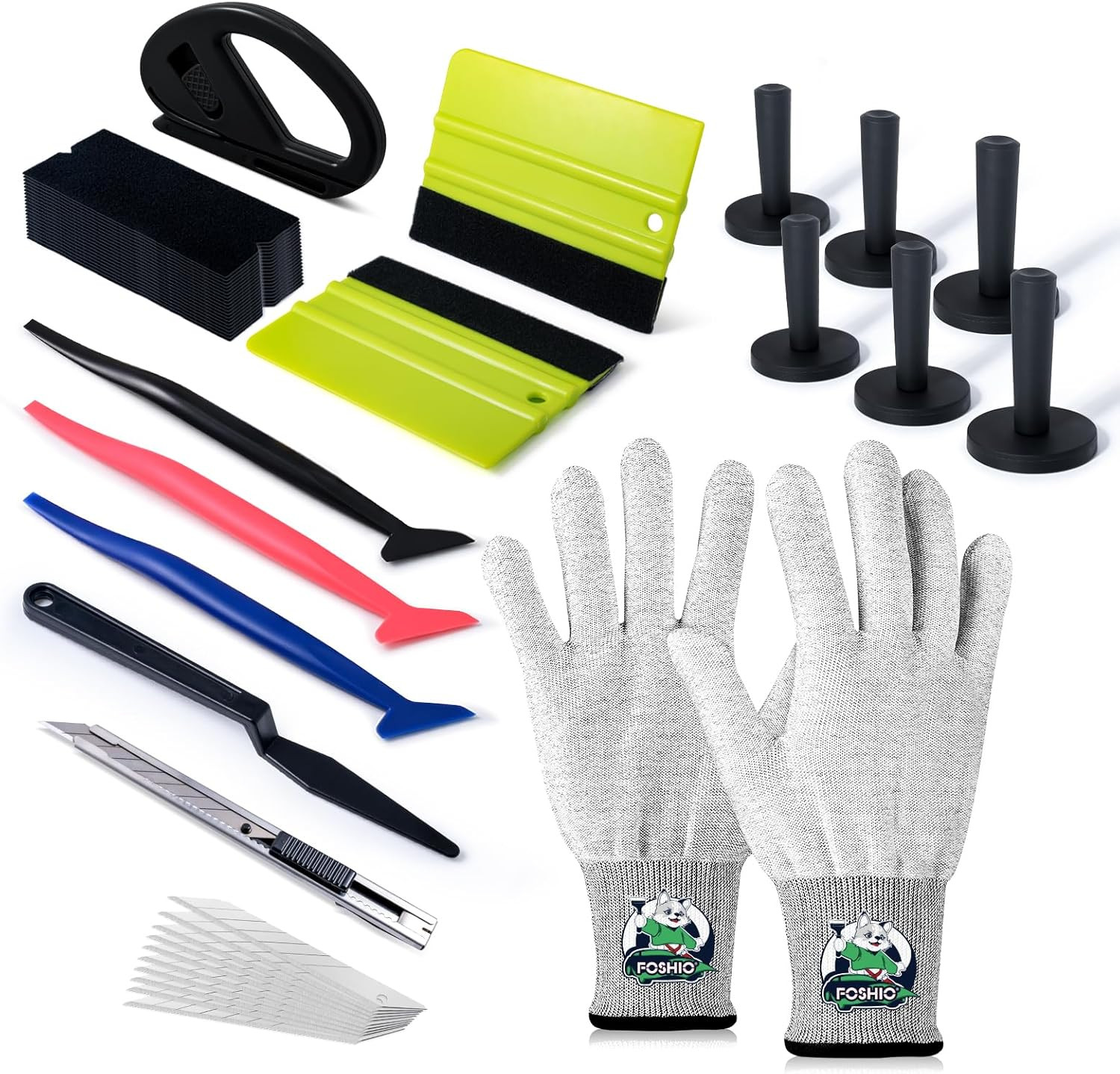 Kit Strumenti Wrapping Auto Professionale per Pellicole Viniliche