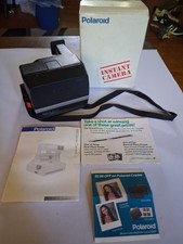 Vintage Camera Polaroid Spirit 600 Instant Camera In Box With Papers