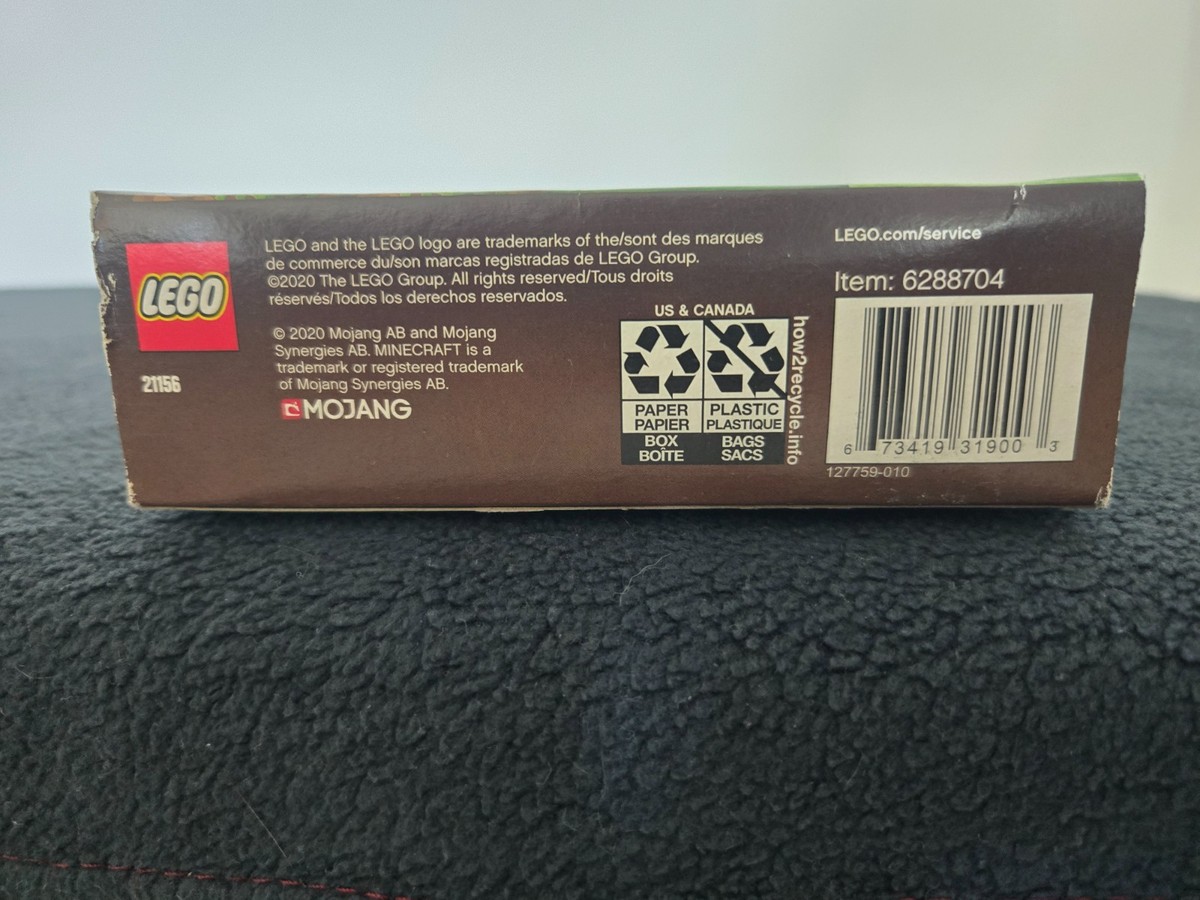 LEGO Minecraft: BigFig Creeper and Ocelot (21156) for sale online