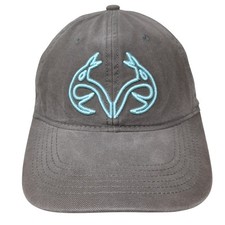 Realtree by Outdoor Cap Snapback Hat Gray One Size Adjustable Embroidered