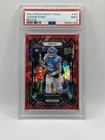 2024 Panini Prizm Draft Jaxson Dart RED ICE PRIZM Rookie RC #147 PSA 9 GIANTS