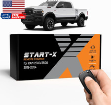 Remote Starter Kit For Ram 25003500 2019-2024 Push-to-start Engine Plug N Play