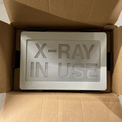 Isolite  X-Ray In Use  Die Cast Recessed Aluminum Sign