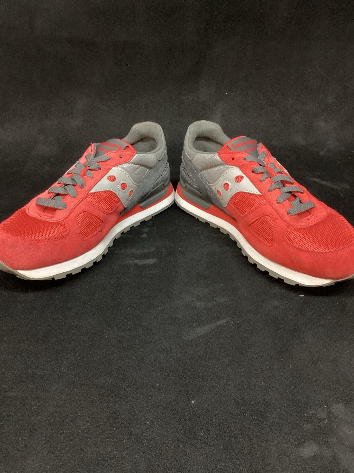 Saucony Shadow Men's Running Shoes Red/ Gray / White Size 10.5 thumbnail 4