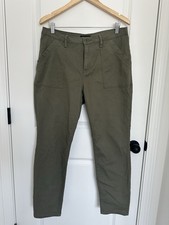 Banana Republic Women  s Utility Pants Olive Green 12