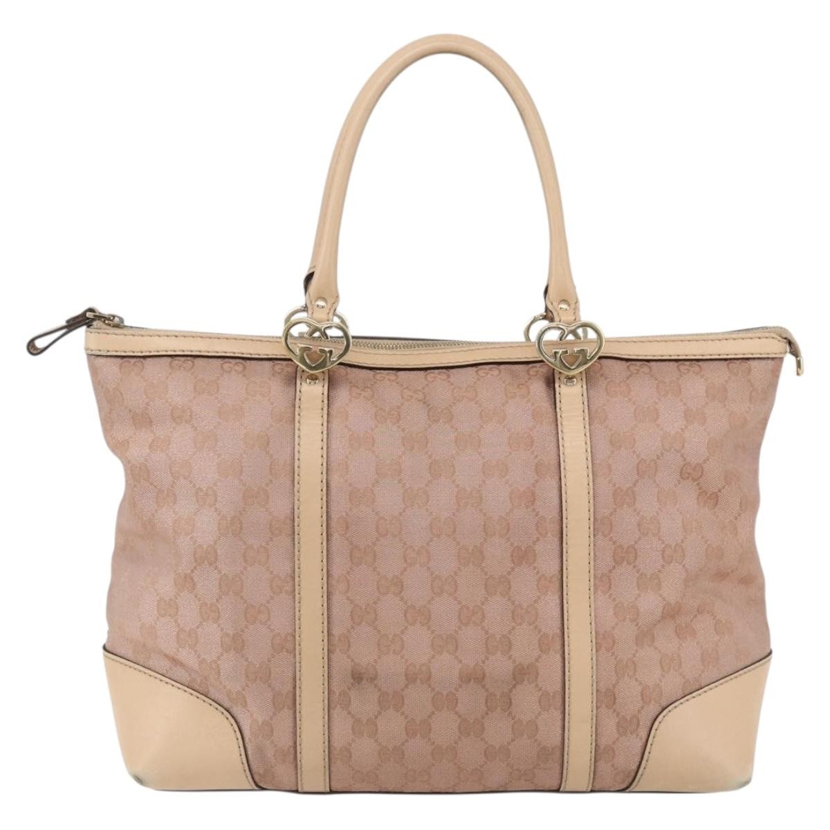 GUCCI Lovely Tote Bag Pink Gold 257068 Auth ka2044 | eBay