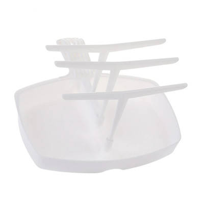 US Microwave Bacon Rack Cooker Tray Hanger For Meal Cook Bar Crisp Breakfast QC