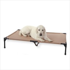 All Weather Pet Cot Tan X-Large 50 X 32 X 9 Inches