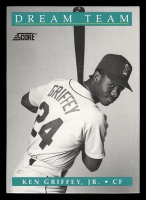 1991 Score - Ken Griffey Jr #892 Dream Team Seattle Mariners HOF NM
