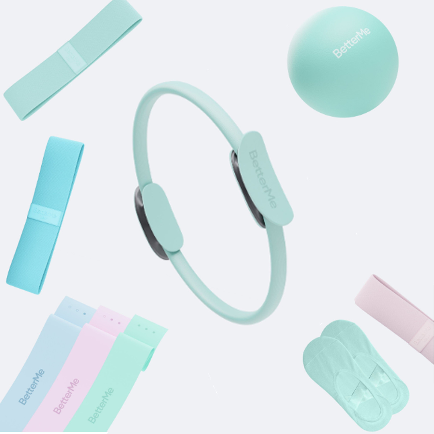 BetterMe Essential Kit – Pilates Komplettset mit Zubehör für effektives Training