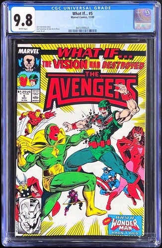 CGC 9.8 What If Lot 5 7 Marvel Comics 1989 Wolverine Avengers X-Men Fantastic 4 - Picture 2 of 9