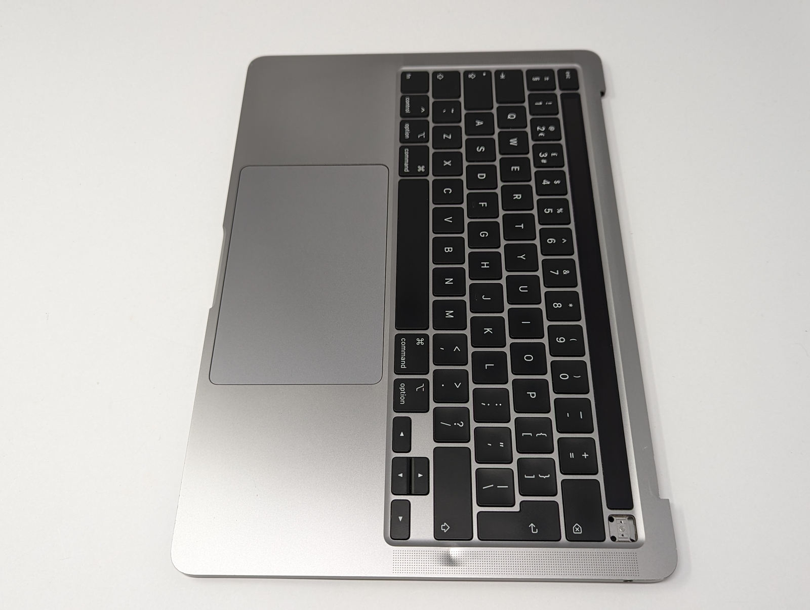 MacBook Pro 13" A2289 2020 Palmrest Top Cover UK Custodia Tastiera Grigio Siderale foto 4