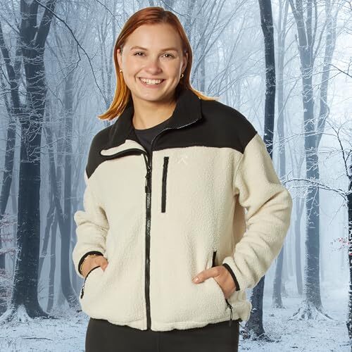 Rothco Trailsman Sherpa Fleecejacke Damen 13160 - L - Bild 2 von 9