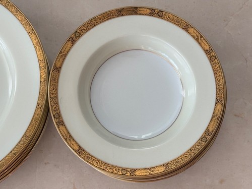 Japan Goldkin 4985 Noritake Dinner Plates and Bowls Pre War Japan China Dishes - Picture 2 of 11