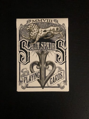 Jeu De Cartes David Blaine Split Spades Lions Deck 1st Edition - Occasion