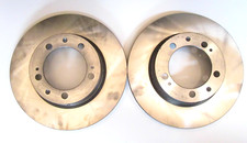 Brake Rotor Pair Front Fits Porsche 911 Carre...