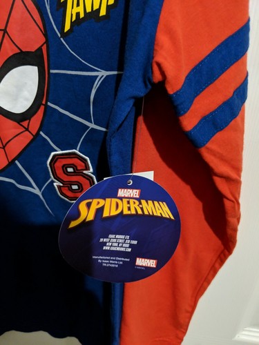 Camiseta gráfica Teen Boy manga larga Spiderman superhéroes talla 14-16 (XL) nueva con etiquetas - Imagen 5 de 5