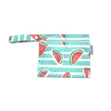 Litto Things Mini Wet Bag with zip closure and a snap popper - Sweetamelon