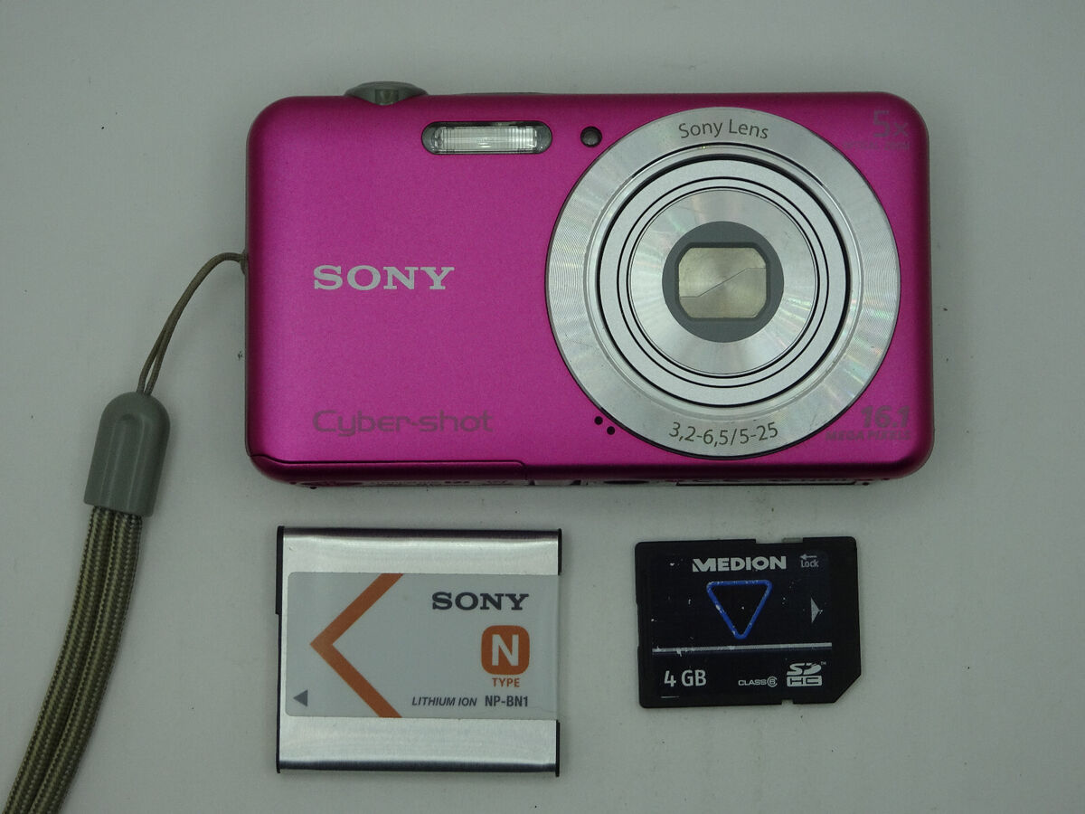 Sony Cyber-Shot DSC-W710 16.1MP Digital Camera Pink w Sony Cyber-Shot DSC-W710 16.1MP Digital Camera Pink w