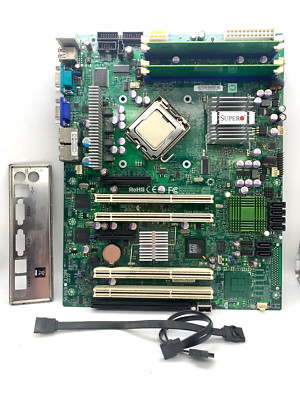 Supermicro X7SBE Motherboard LGA775 4GB DDR2 ATX Intel Core 2 Duo E8400 3.00GHz