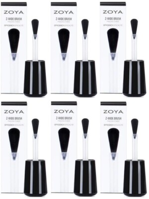 Zoya Nail Polish  Wide Brush 6-Pack.
