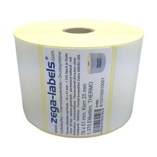 Labelident Thermo Etiketten auf Rolle - 100 x 50 mm - 1000 BPA-freie