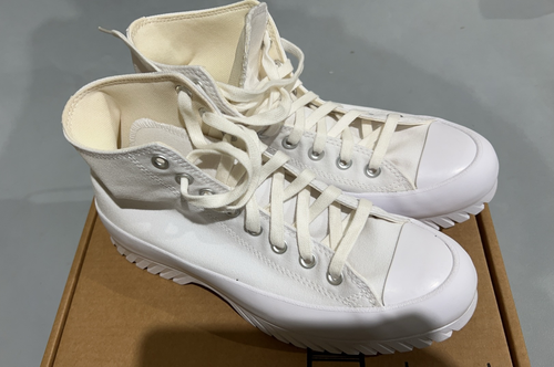 Size 7.5 - (WMNS) Converse Chuck Taylor All Star Lugged 2.0 High 'White Black' - Picture 2 of 5