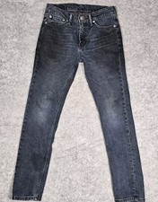Levi's 510 Skinny Jeans Mens Tag 29x30 Measure 28x28 Blue Dark Wash