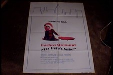 FOR PETES SAKE ORIGINAL MOVIE POSTER 1974 BARBRA STREISAND