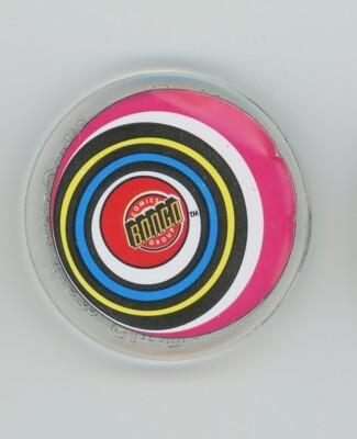 Vintage Simpsons Pogs Hypnos Plastic Slammer #4