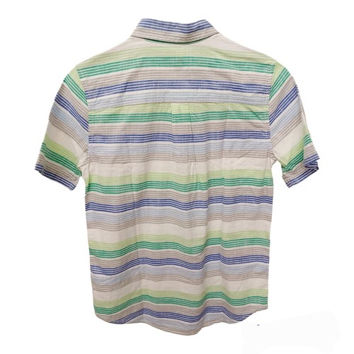The Children's Place Shirt-Boys Striped Button Front-10/12-Semi Dress-Casual - Picture 3 of 3