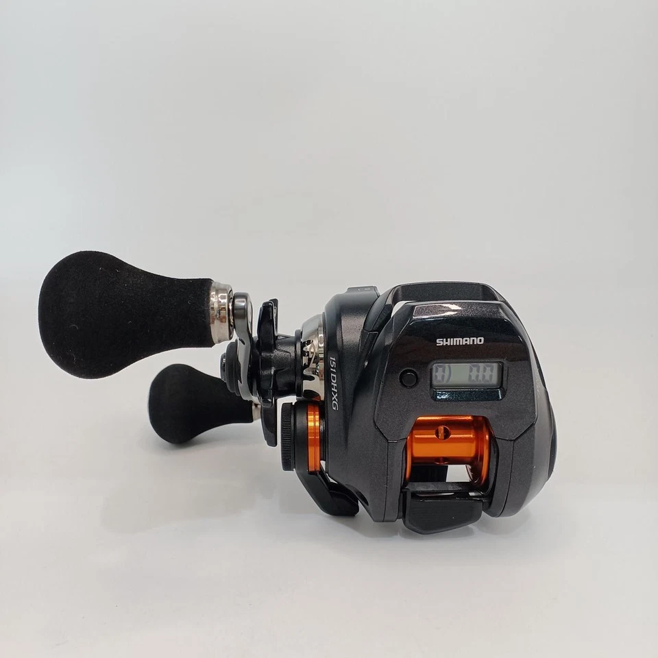 SHIMANO Barchetta F Custom Reel 151DHXG B NM [USED from JAPAN] - Image 2 of 4